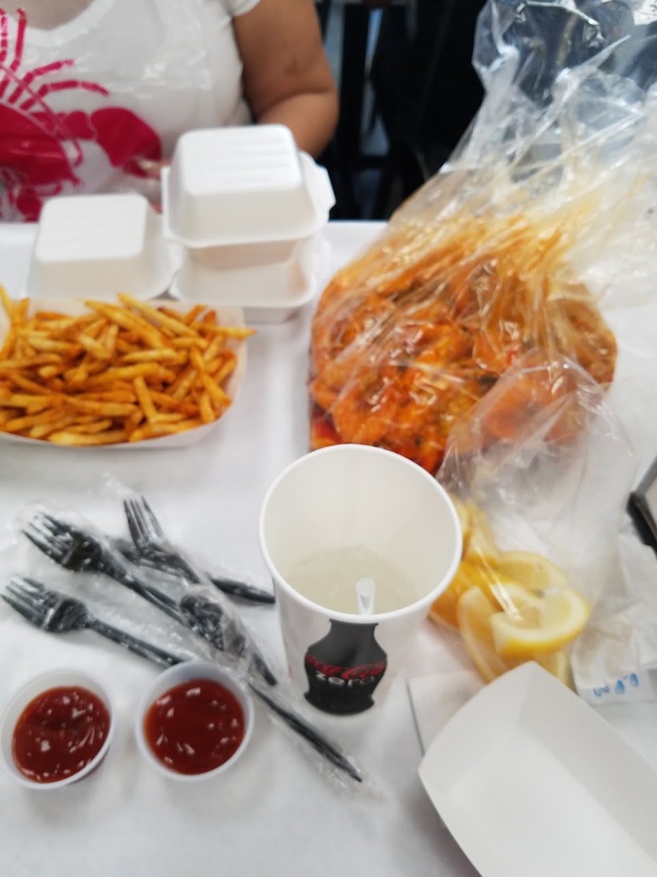 Cajun Shrimp Fries