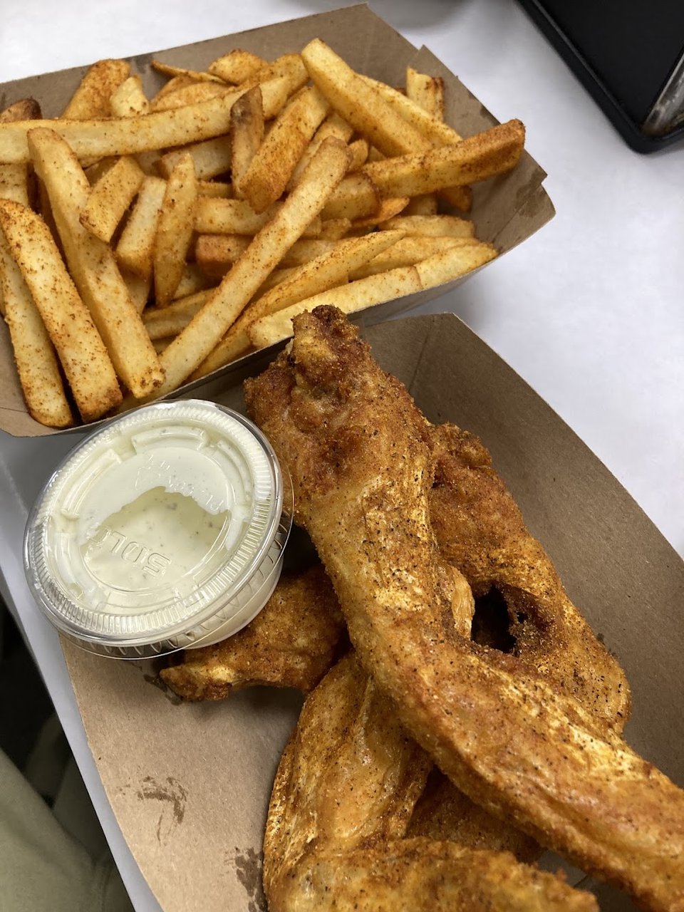 Family special and add-on seafood options